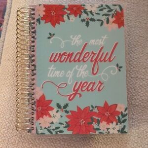 Floral Holiday Spiral Notebook